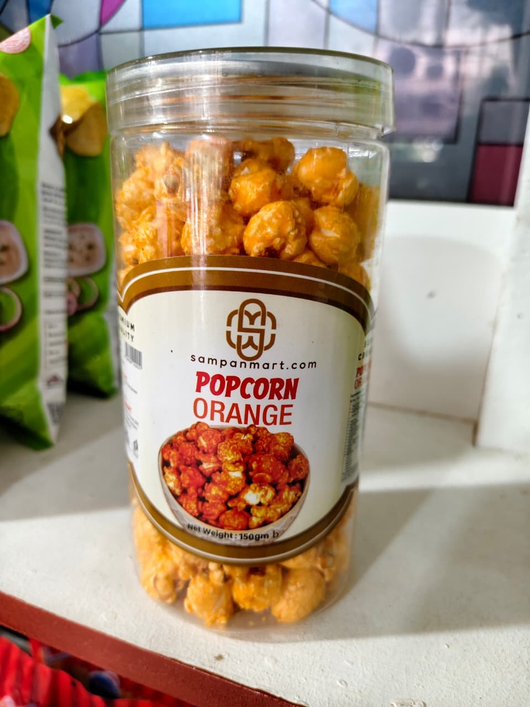 Orange popcorn 150 g