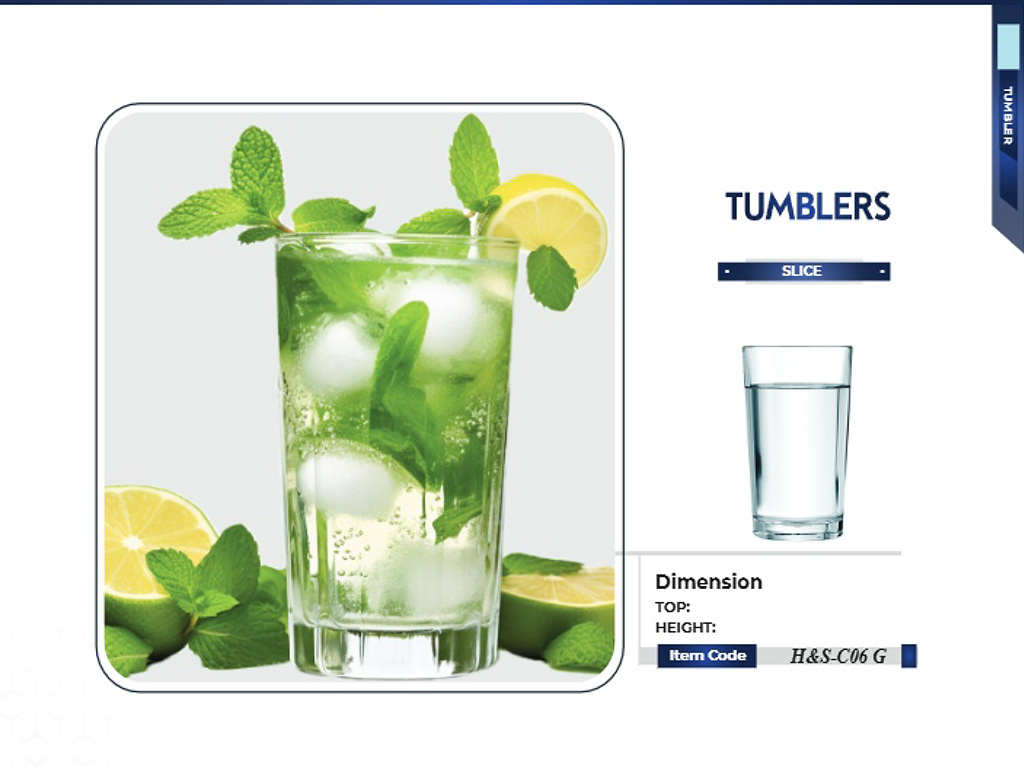 Glass set 6 pcs ( H&S- C06 G)