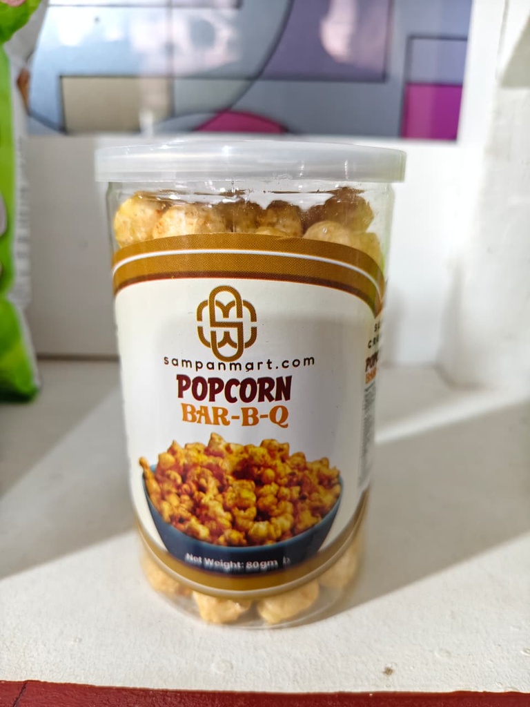 BBQ Popcorn 80 g 