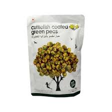 cuttlefish coated green peas 128gm