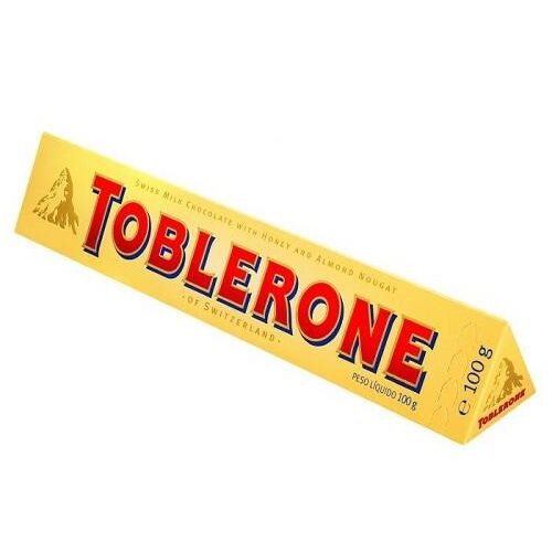  Toblerone Milk Chocolate With Honey & Almond Hougat- 100gm