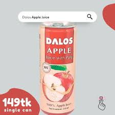 Dalos Apple Juice With Pulp 250ml 