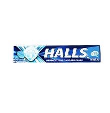 Halls Candy mentho 27.9g 20pcs box By Thialand