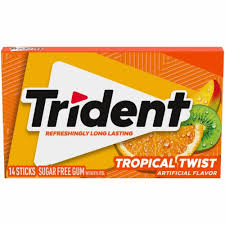 Trident Gum pineapple Twist 1.9 gm By USA