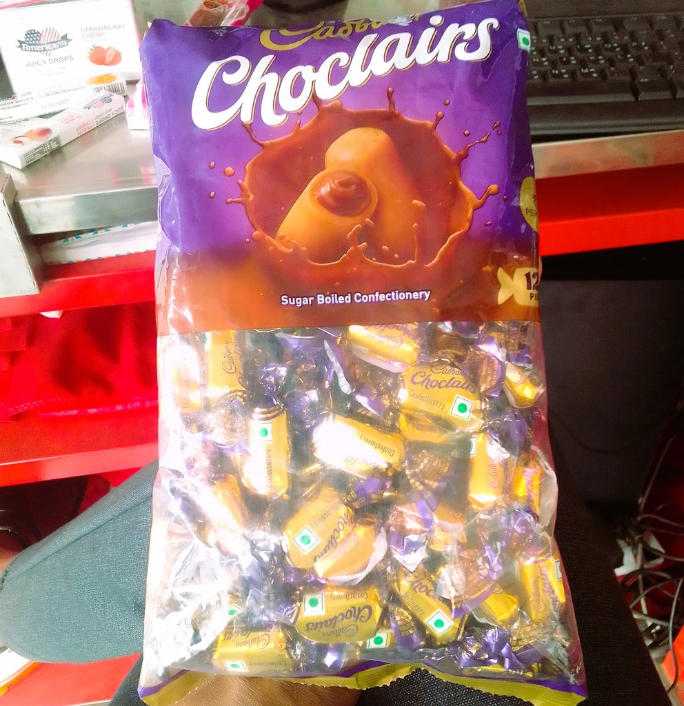 Eclairs Chocolate 60px3.2g 192 gm by prc