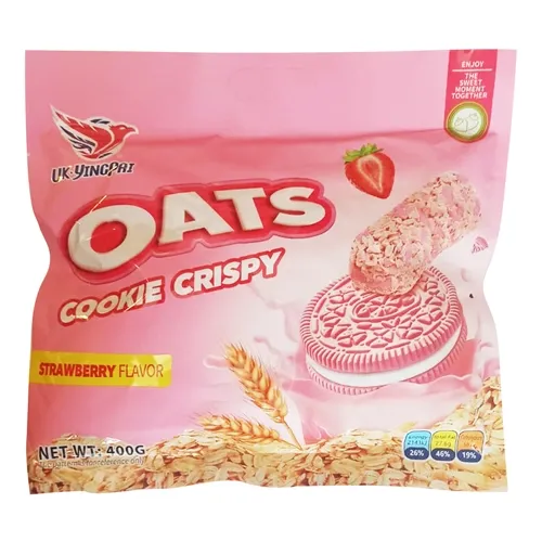 Oats Cookie Crispy (strawberry)180g by PRC