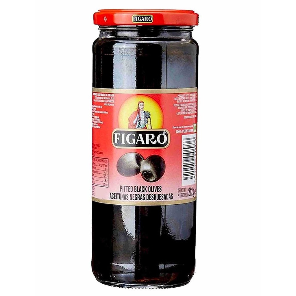 Pitted Black Olive ( Figaro spain) 160gm 