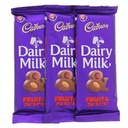 Cadbury Dairy Milk Fruit & Nut 3 x 90 g 
