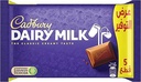 Cadbury Dairy Milk Chocolate, 35 gm - Pack of 5